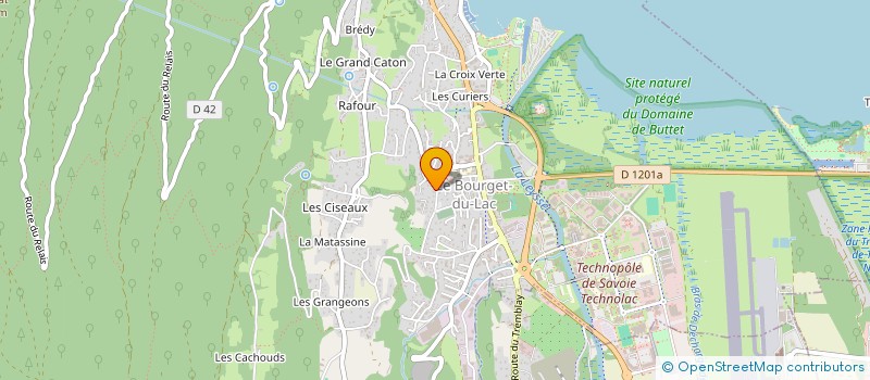 localisation de l'entreprise BABAR  LE BOURGET-DU-LAC