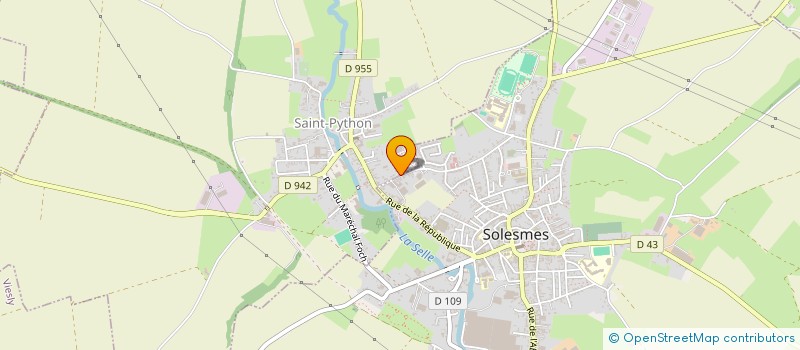 localisation de l'entreprise BABAS  SAINT-PYTHON