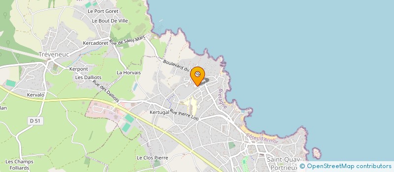 localisation de l'entreprise BABASS  SAINT-QUAY-PORTRIEUX