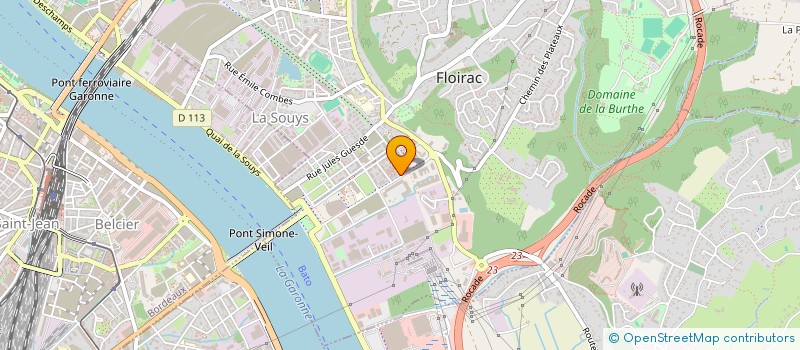 localisation de l'entreprise BABAUD-GAUNARD  FLOIRAC