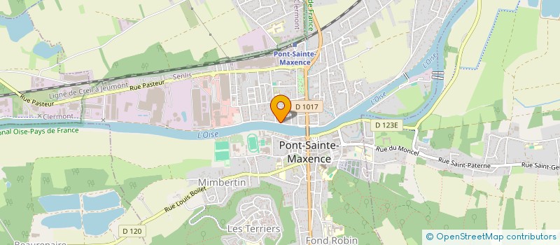 localisation de l'entreprise BABBA CASSAGNE  PONT-SAINTE-MAXENCE