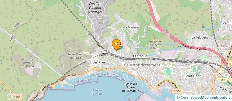 localisation de l'entreprise BABBO E FIGLI à MARSEILLE