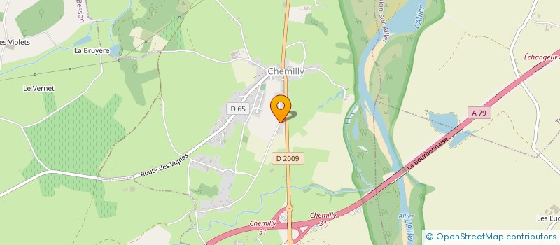 localisation de l'entreprise BABD  CHEMILLY