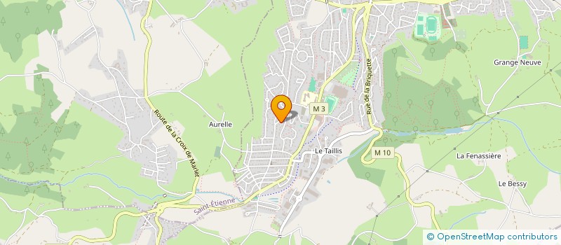 localisation de l'entreprise BABDZIA.COM  ROCHE-LA-MOLIERE