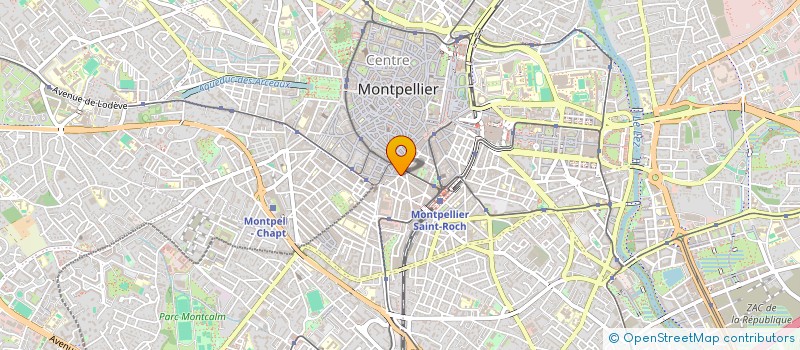 localisation de l'entreprise BABE à MONTPELLIER