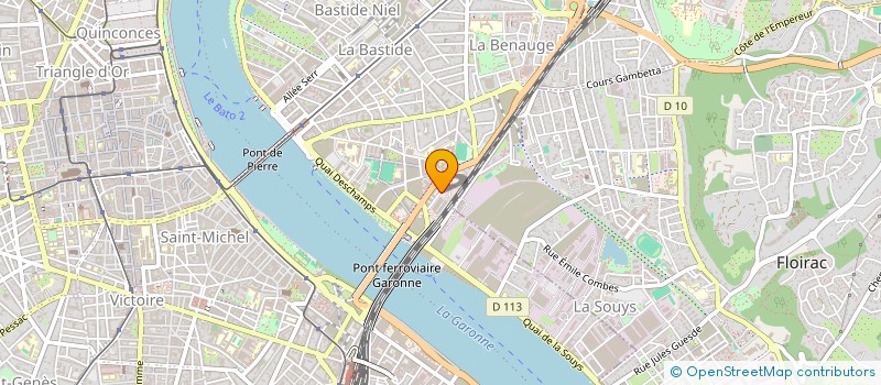 localisation de l'entreprise BABEK  BORDEAUX