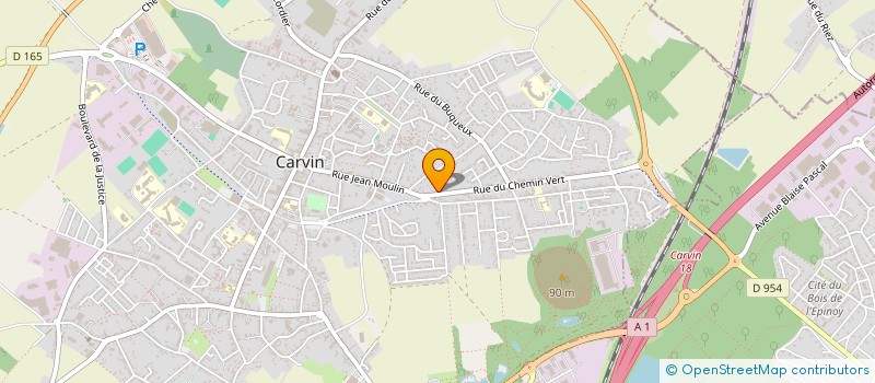 localisation de l'entreprise BABEL  CARVIN