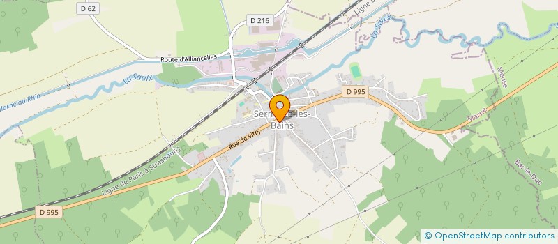 localisation de l'entreprise BABEL  SERMAIZE-LES-BAINS