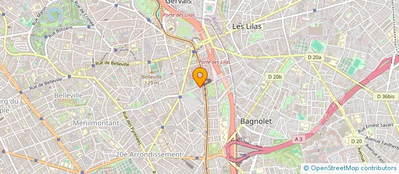 localisation de l'entreprise BABEL à PARIS