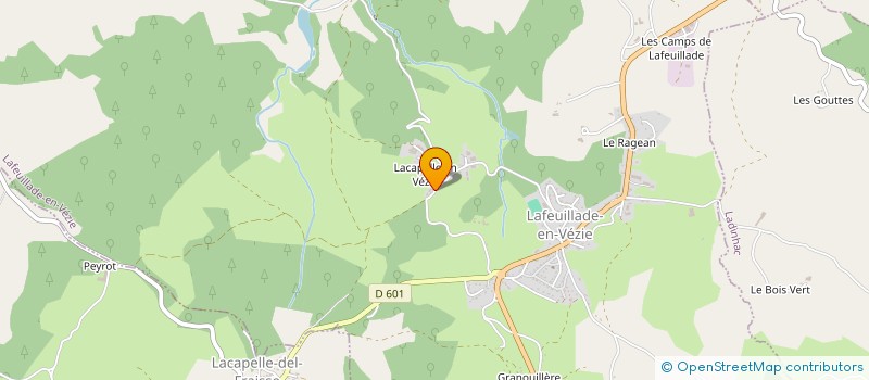 localisation de l'entreprise BABEL à LAFEUILLADE-EN-VEZIE