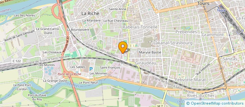localisation de l'entreprise BABEL  TOURS