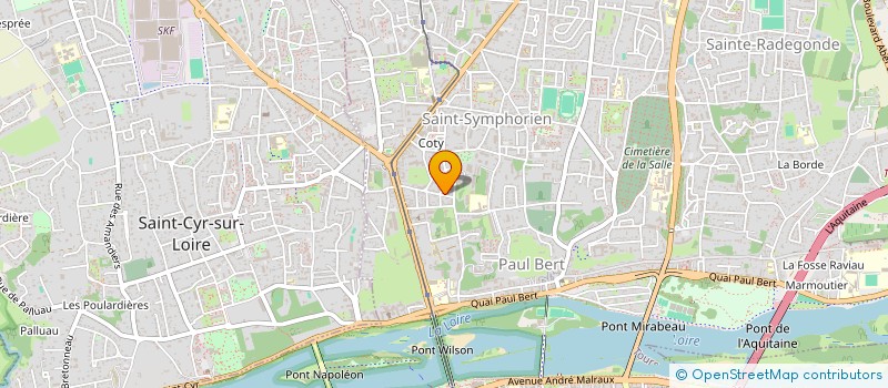 localisation de l'entreprise BABEL CALISS  TOURS