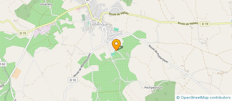 localisation de l'entreprise BABEL-GUM  LALBENQUE