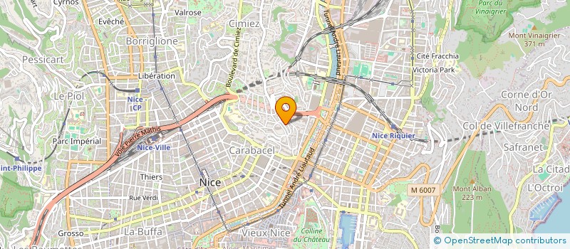 localisation de l'entreprise BABEL REPUBLIQUE  NICE