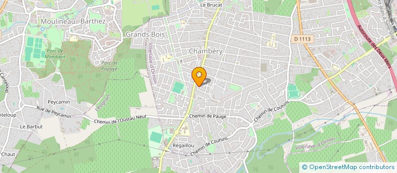 localisation de l'entreprise BABELE  VILLENAVE-D'ORNON