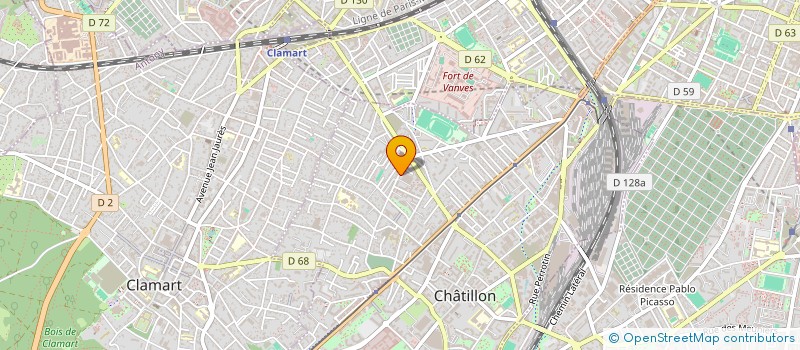 localisation de l'entreprise BABELIN  CHATILLON