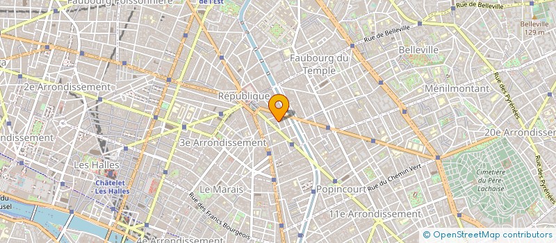 localisation de l'entreprise BABELIO à PARIS