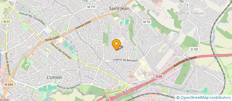 localisation de l'entreprise BABELKIDS à SAINT-JEAN