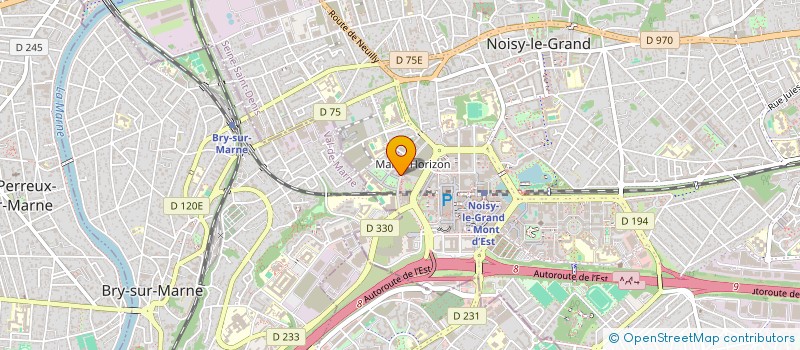 localisation de l'entreprise BABELSOFT à NOISY-LE-GRAND