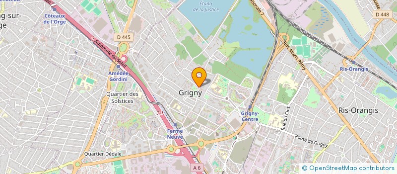 localisation de l'entreprise BABENJ TRANS à GRIGNY
