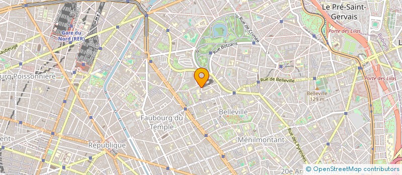 localisation de l'entreprise BABETH BIEN-ETRE  PARIS