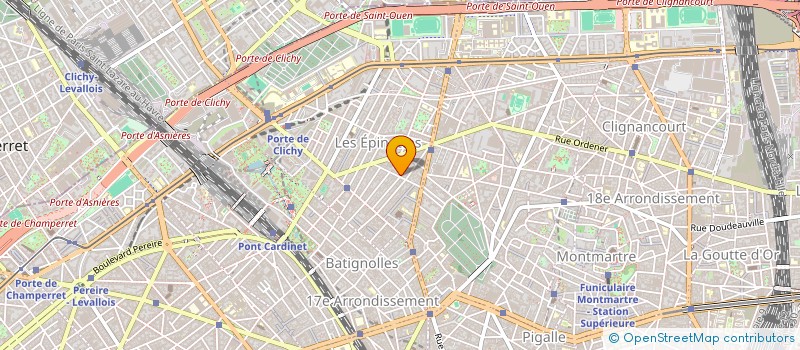 localisation de l'entreprise BABETH PROD  PARIS