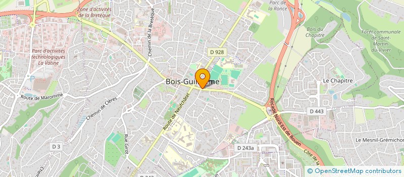 localisation de l'entreprise BABETH RESTAURATION à BOIS-GUILLAUME