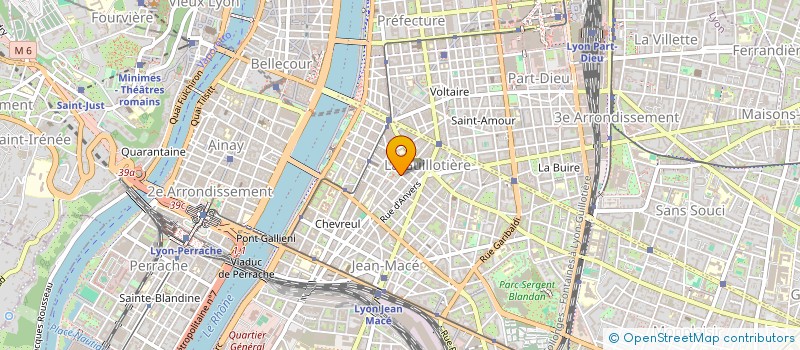 localisation de l'entreprise BABETTE COIFFURE  LYON