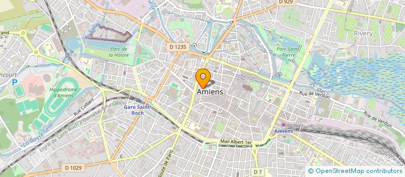 localisation de l'entreprise BABETTE SOINS CAPILLAIRES  AMIENS
