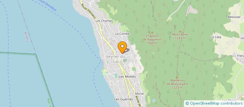 localisation de l'entreprise BABI  VEYRIER-DU-LAC