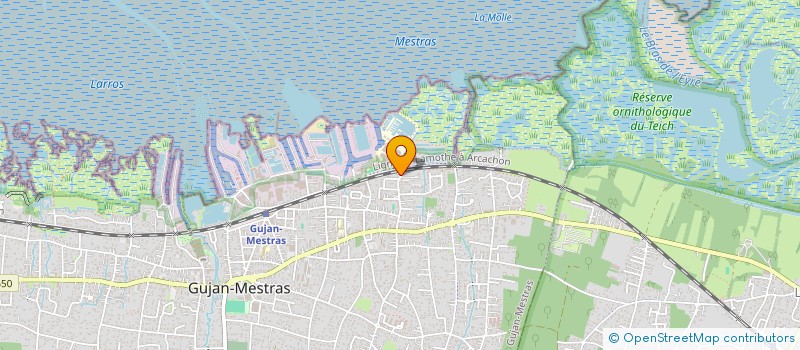 localisation de l'entreprise BABIBAT 33  GUJAN-MESTRAS