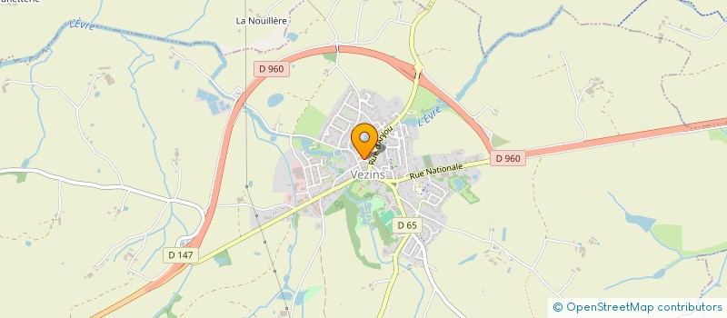 localisation de l'entreprise BABICHOU ET COMPAGNIE  VEZINS