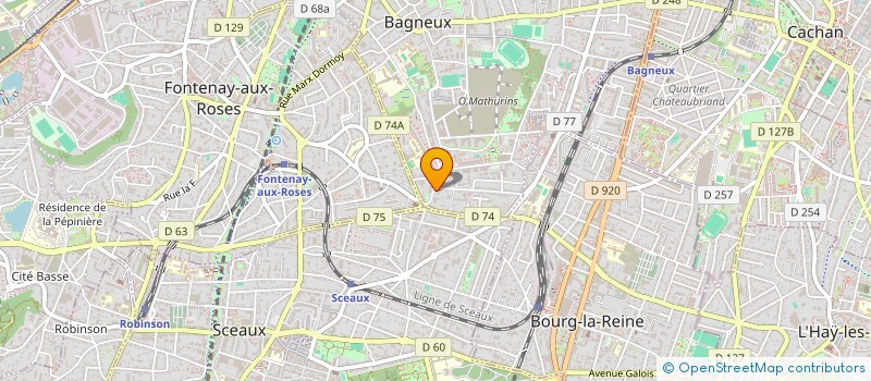 localisation de l'entreprise BABIES & ASSOCIES à BAGNEUX