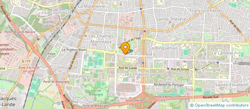 localisation de l'entreprise BABIGOU BRO ROAZHON à RENNES