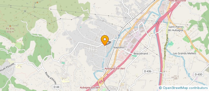 localisation de l'entreprise BABIKIAN ARCHITECTES à AUBAGNE