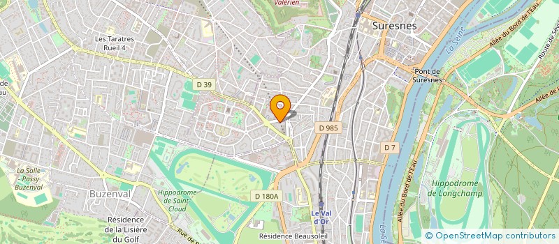 localisation de l'entreprise BABILLAGE à SURESNES