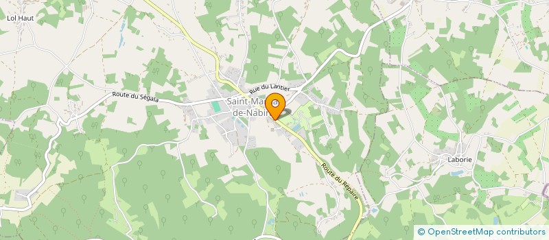 localisation de l'entreprise BABILOTTE  SAINT-MARTIAL-DE-NABIRAT