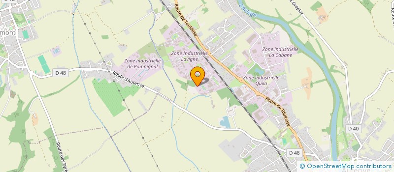 localisation de l'entreprise BABILOU  AUTERIVE