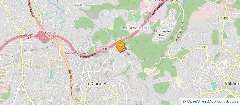 localisation de l'entreprise BABILOU à LE CANNET