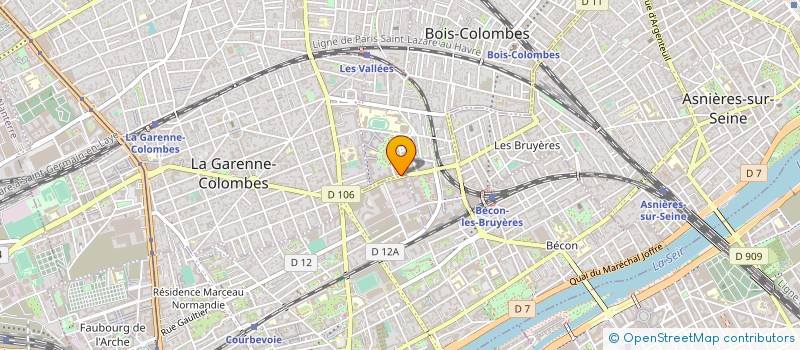 localisation de l'entreprise BABILOU GROUP à BOIS-COLOMBES