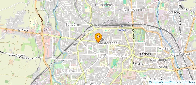 localisation de l'entreprise BABIMBI BUSINNESS ET COMMUNICATION  TARBES