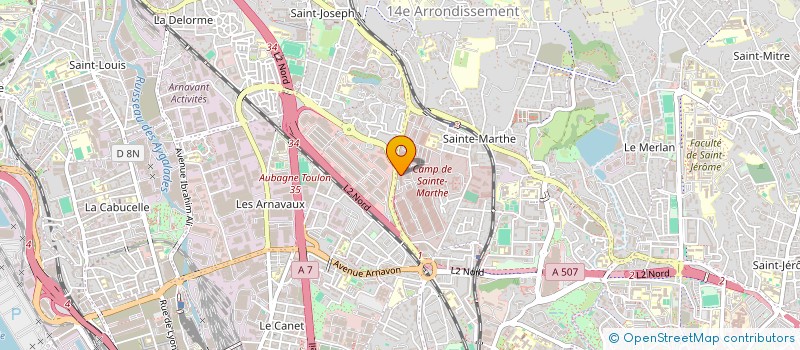 localisation de l'entreprise BABIMMO à MARSEILLE