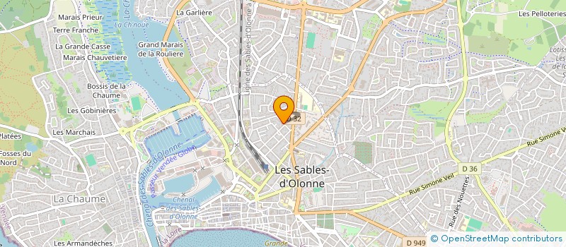 localisation de l'entreprise BABIMMO à LES SABLES D'OLONNE