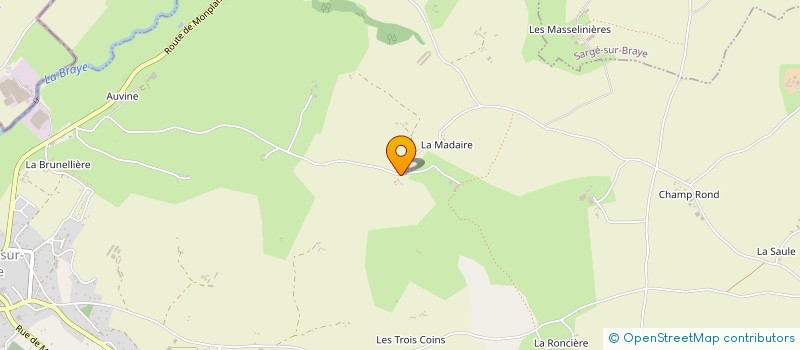 localisation de l'entreprise BABIN ET FILS  SAVIGNY-SUR-BRAYE