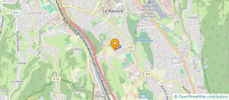 localisation de l'entreprise BABINAM  LA RAVOIRE