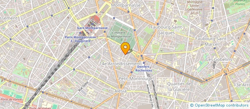 localisation de l'entreprise BABINES DU PETIT SOMMELIER  PARIS