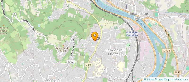 localisation de l'entreprise BABLYON  COLLONGES-AU-MONT-D'OR