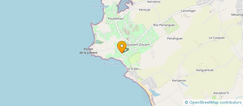 localisation de l'entreprise BABN  TREGUNC