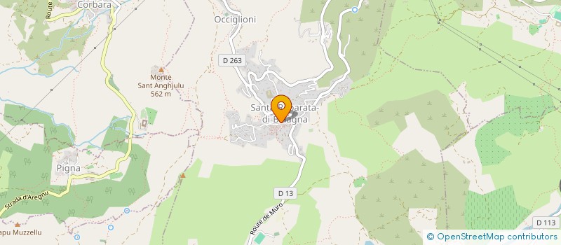 localisation de l'entreprise BABO à SANTA-REPARATA-DI-BALAGNA