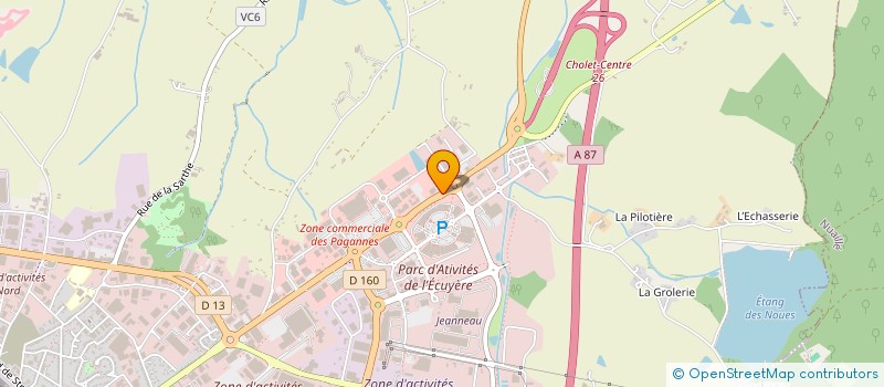 localisation de l'entreprise BABOC à CHOLET